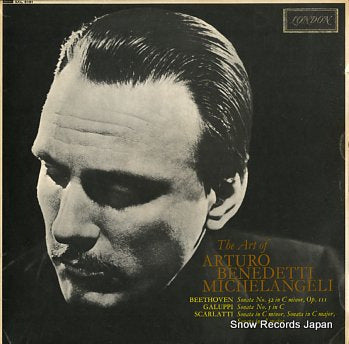 MICHELANGELI, ARTURO BENEDETTI the art of arturo benedetti michelangeli SXL6181