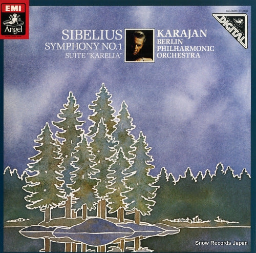 KARAJAN, HERBERT VON sibelius; symphony no.1 EAC-90051