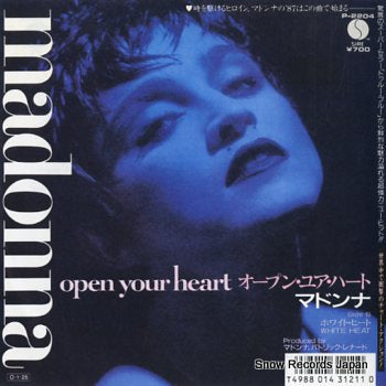 MADONNA open your heart P-2204