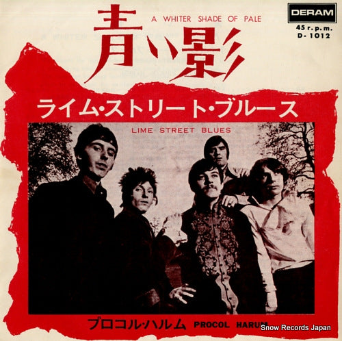 PROCOL HARUM a whiter shade of pale D-1012