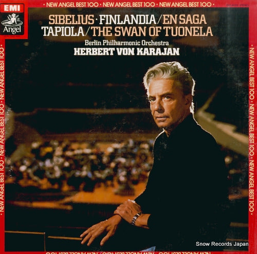 KARAJAN, HERBERT VON sibelius; finlandia, en saga, tapiola EAC-81005