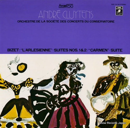 CLUYTENS, ANDRE bizet; l'arlesienne suite nos.1 & 2/carmen suite EAC-70135