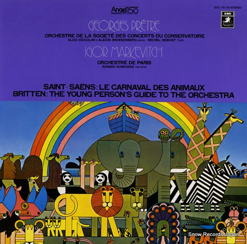 PRETRE, GEORGES saint-saens; le carnaval des animaux EAC-70178
