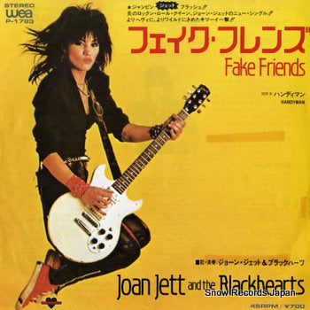 JETT, JOAN, AND THE BLACKHEARTS fake friends P-1783