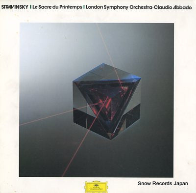ABBADO, CLAUDIO stravinsky; le sacre du printemps 28GG0003