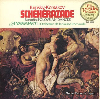 ANSERMET, ERNEST rimsky-korsakov; scheherazade SLC6016