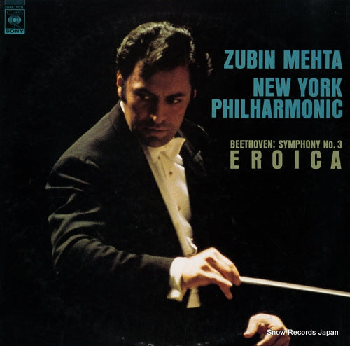 MEHTA, ZUBIN beethoven; symphony no.3 eroica 28AC1178