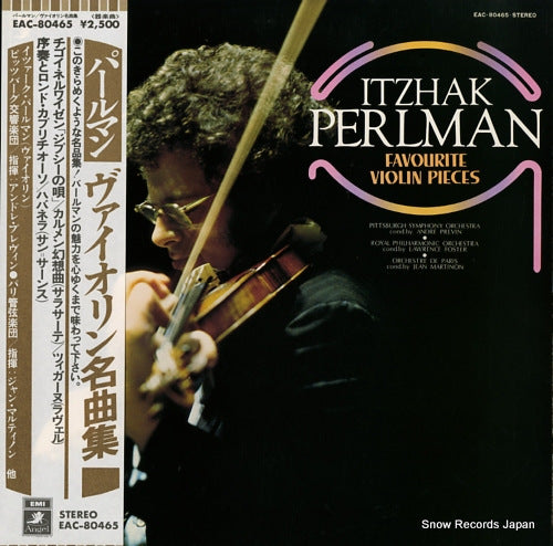 PERLMAN, ITZHAK favourite violin pieces EAC-80465