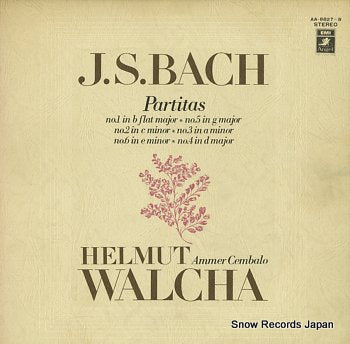 WALCHA, HELMUT bach; partitas AA-8827-8