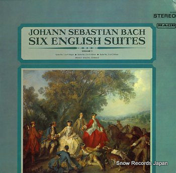 WALCHA, HELMUT bach; six english suites SM9033