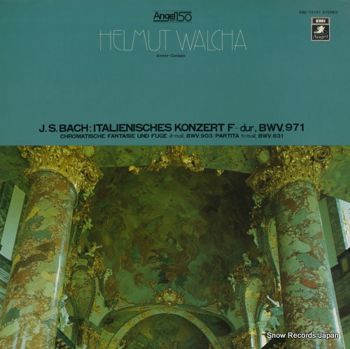 WALCHA, HELMUT j.s.bach; italienisches konzert f-dur bwv.971 EAC-70191