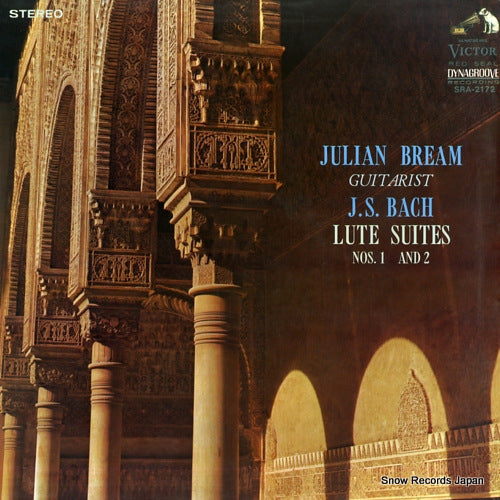 BREAM, JULIAN bach; lute suites nos.1 and 2 SRA-2172