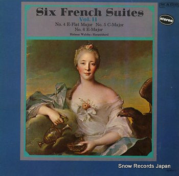 WALCHA, HELMUT bach; six french suites vol. ii MCM9073