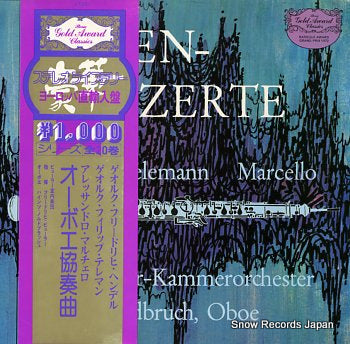 BUHLER, FRIEDRICH bortok; oboen-konzerte J-106