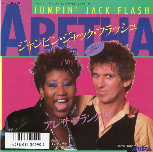 FRANKLIN, ARETHA jumpin' jack flash 7RS-146