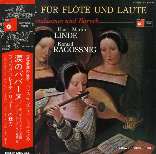 LINDE, HANS MARTIN musik fur flote und laute ULX-3044-H