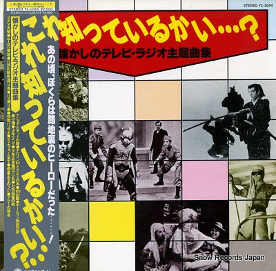 SOUNDTRACK kore shitteirukai YL-1044