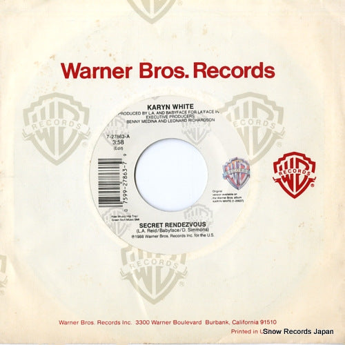WHITE, KARYN secret rendezvous 7-27863