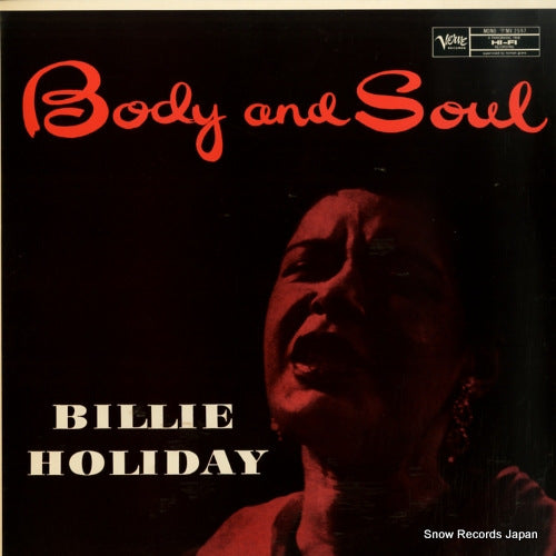 HOLIDAY, BILLIE body and soul MV2597