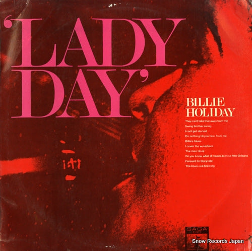 HOLIDAY, BILLIE lady day ERO8014