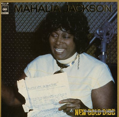 JACKSON, MAHALIA new gold disc SOPO63