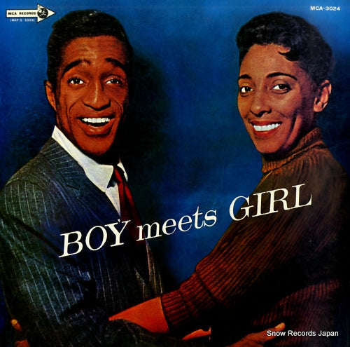 DAVIS, SAMMY, JR., AND CARMEN　MCRAE boy meets girl MCA-3024
