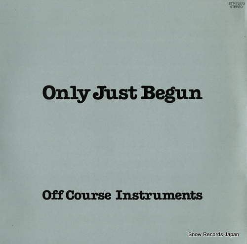 OFF COURSE only just begun ETP-72373