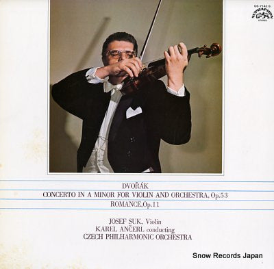 SUK, JOSEF dvorak; concerto in a minor for violin and orchetra op.53 OS-7142-S