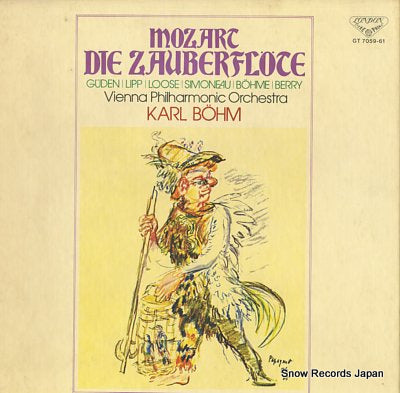 BOHM, KARL mozart; die zauberflote GT7059-61