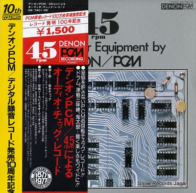 DENON/PCM testing your equipment OW-7401-ND