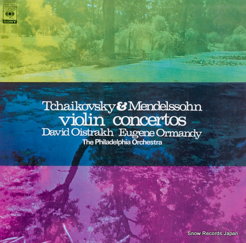 OISTRAKH, DAVID tchaikovsky & mendelssohn violin concertos 23AC597