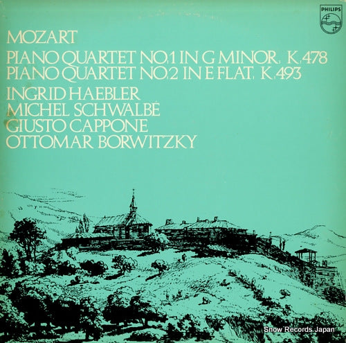 HAEBLER, INGRID mozart; piano quaetet no.1 & 2 13PC-162
