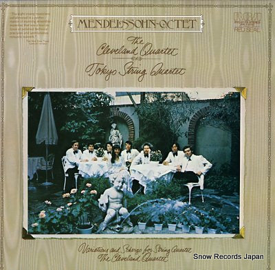 CLEVELAND QUARTET, THE mendelssohn; octet in e-flat RVC-2175