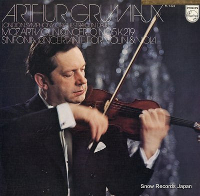 GRUMIAUX, ARTHUR mozart; violin concerto no.5  PL-1324