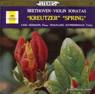 SEEMANN, CARL beethoven; violin sonatas SLGM-1067