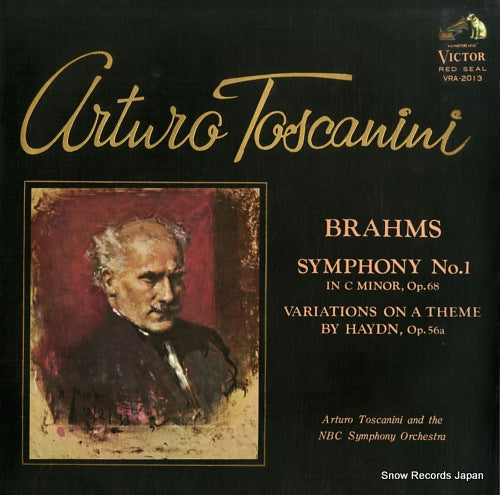 TOSCANINI, ARTURO brahms; symphony no.1 / haydn variations VRA-2013