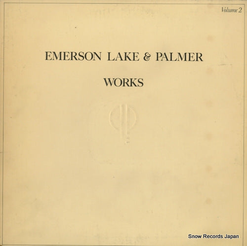 EMERSON, LAKE AND PALMER works volume 2 SD19147