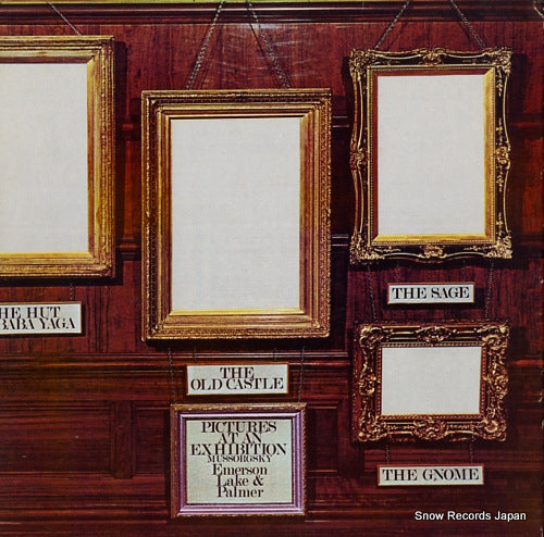 EMERSON, LAKE AND PALMER pictures at an exhibition ELP66666