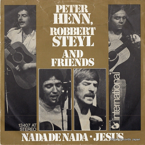 HENN, PETER, AND ROBBERT STEYL nada de nada / jesus 13407AT