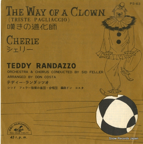 RANDAZZO, TEDDY the way of a clown(triste paglaccio) PS-63