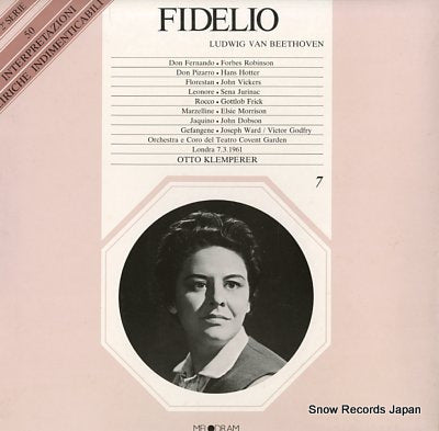 KLEMPERER, OTTO beethoven; fidelio MEL407(3)