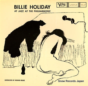 HOLIDAY, BILLIE billie holiday at jazz at the philharmonic 20MJ0020