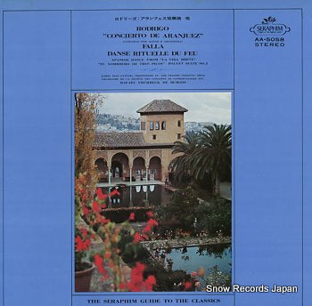 FRUHBECK DE BURGOS, RAFAEL rodrigo; concierto de aranjuez AA-5058