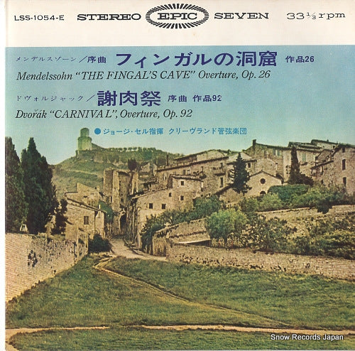 SZELL, GEORGE mendelssohn; "the fingal's cave", overture, op.26 LSS-1054-E