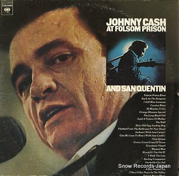 CASH, JOHNNY at folsom prison and san quentin CG33639