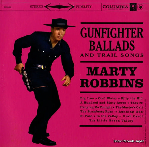 ROBBINS, MARTY gunfighter ballads and trail songs CS8158