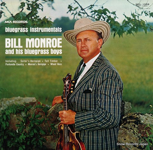 MONROE, BILL bluegrass instrumentals MCL-1058