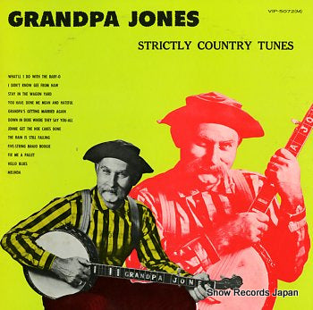 JONES, GRANDPA strictly country tunes VIP-5072(M)