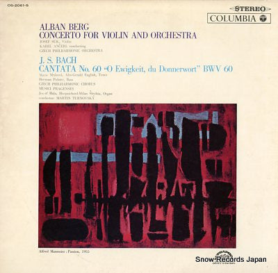 SUK, JOSEF berg; concerto for violin and orchestra OS-2061-S