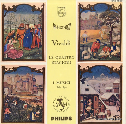 I MUSICI vivaldi; le quattro stagioni SFX-7507